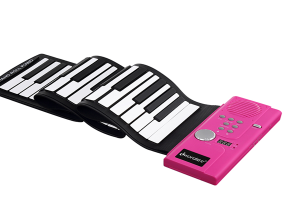 61 Keys Roll Up Piano With Midi Micro USB plug(S2026)